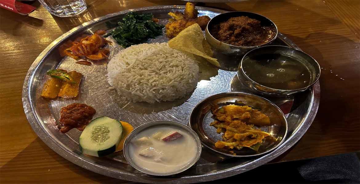 dal bhad food in nepal